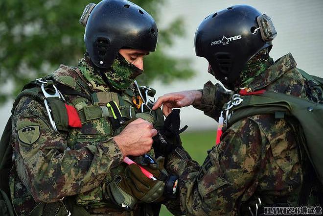 塞尔维亚国防部征兵宣传照 三支特种部队亮相 招募青年报名参军 - 8