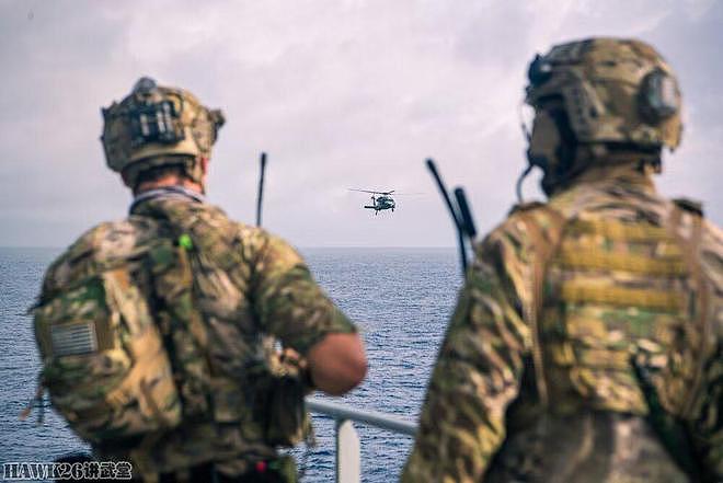 美国海军特种部队HVBSS战术训练 MH-60S“海鹰”运送人员登船 - 1