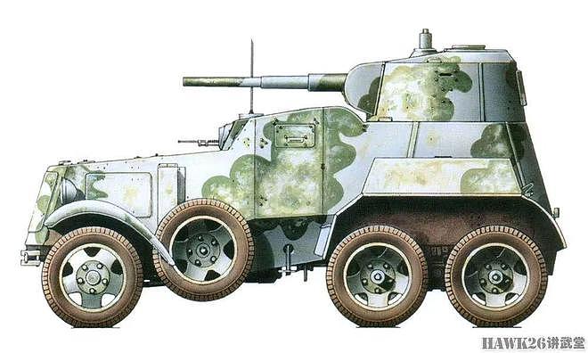 BA-10系列装甲车 配备45mm主炮 被苏军当作“廉价坦克”使用 - 2