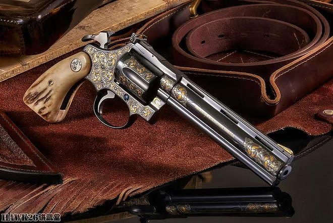 SK定制公司柯尔特主题雕刻手枪 采用古董型号 大师精心制作完成 - 8