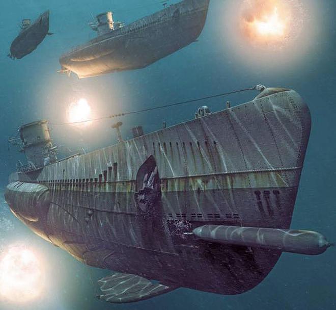 二战时期的德国U型潜艇究竟有多先进？1943年5月19日袖珍潜艇出动 - 1