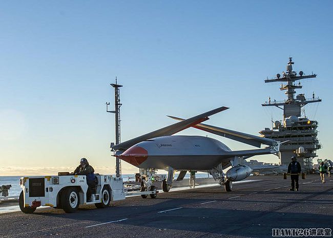 MQ-25“黄貂鱼”进行航母运转测试 无人加油机带来的全新挑战 - 3