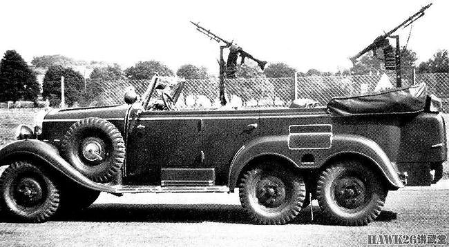 二战德军全轮驱动车辆 顶尖技术集于一身 希特勒座车改成移动邮局 - 31