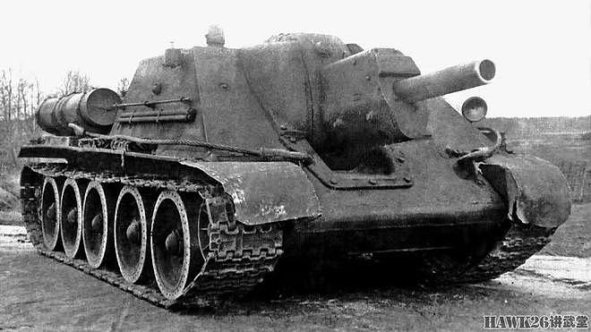 苏联SU-122M自行火炮 鲜为人知的双口径设计 沉睡在档案中80年 - 3