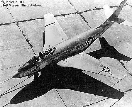 X战机系列名录：麦道XF-88为什么绰号飞天“巫毒” - 1