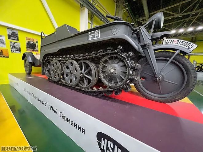 图说：二战德军半履带摩托车 技术复杂功能多样 因动画片“出圈” - 7