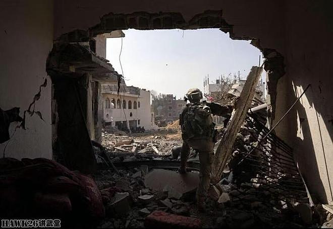 图说：以色列军队进攻加沙城区 双方在废墟中厮杀 上演残酷巷战 - 14
