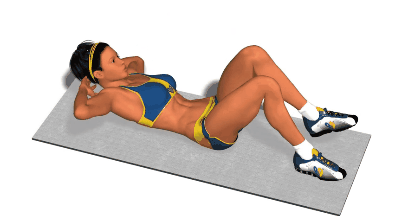 专门为初学女性腹肌锻炼而设计7个动作！ - 6