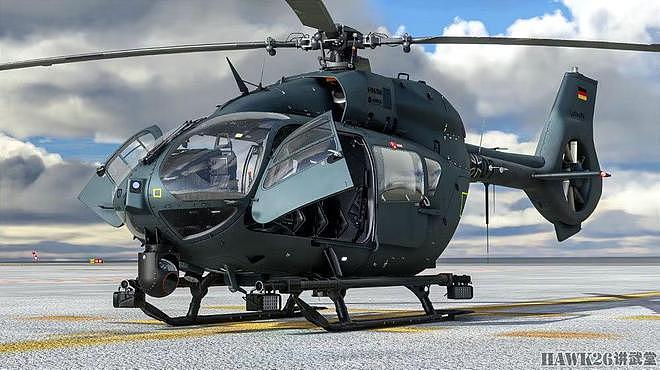 德国空军特种部队参加北约演习 新型地勤保障车辆抢眼 维护直升机 - 1