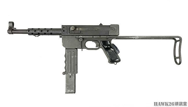 细看：法国MAT-49冲锋枪 弹匣仓可向前折叠 大量生产却成稀有型号 - 7