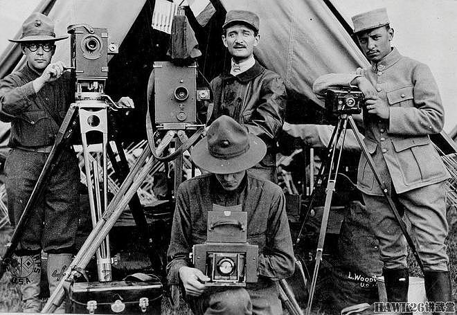 图说：一战时期的美军通信兵部队 深入前线拍摄 留下珍贵历史资料 - 6