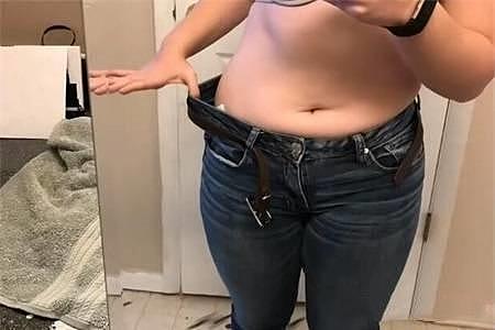 163斤胖妞，健身6个月，成功减掉30斤，瘦下来的样子真美 - 3