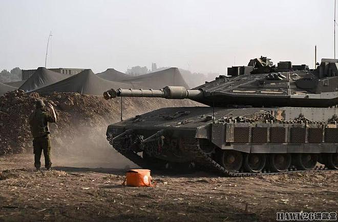 浅析：中国记者拍摄到以色列梅卡瓦坦克最新变化 又增加防磁条带 - 4