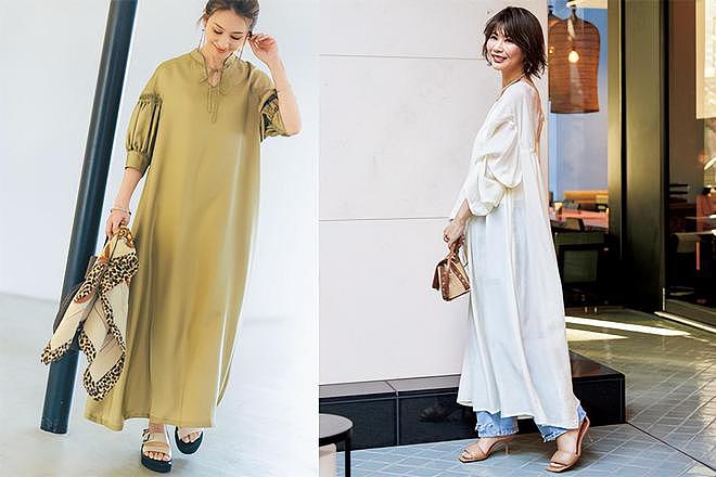 日本40+女人，为何对“睡衣裙”情有独钟，难道她们不怕显胖吗？ - 1