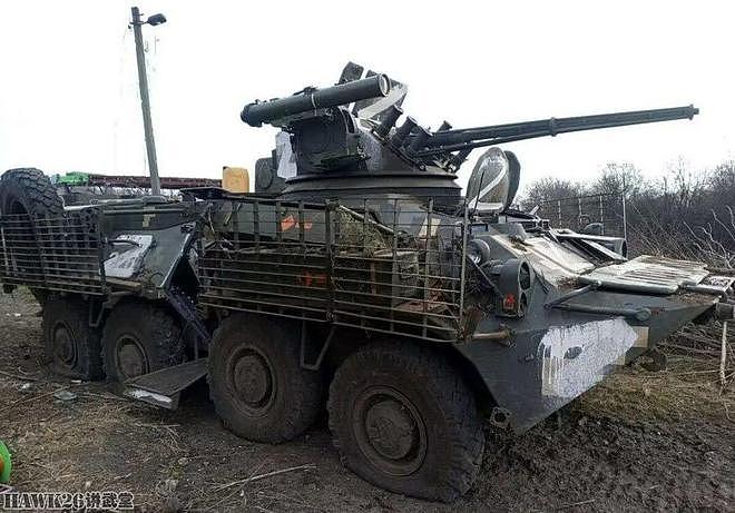 图说：俄军装备的缴获装甲车辆 来自多个国家“萨克森”遭到嫌弃 - 6