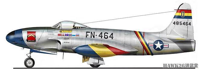 80年前 美国第一款大型喷气战斗机XP-80首飞 T-33创造服役纪录 - 5