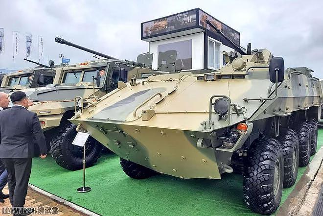 “军队2023”国际军事论坛 BTR-82步兵战车亮相 终于能装上尾门 - 3