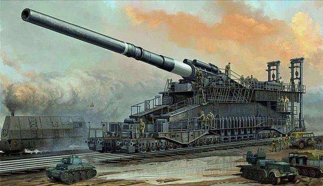 一炮摧毁一座堡垒，重达1300吨，二战德国为何制造古斯塔夫巨炮？ - 8