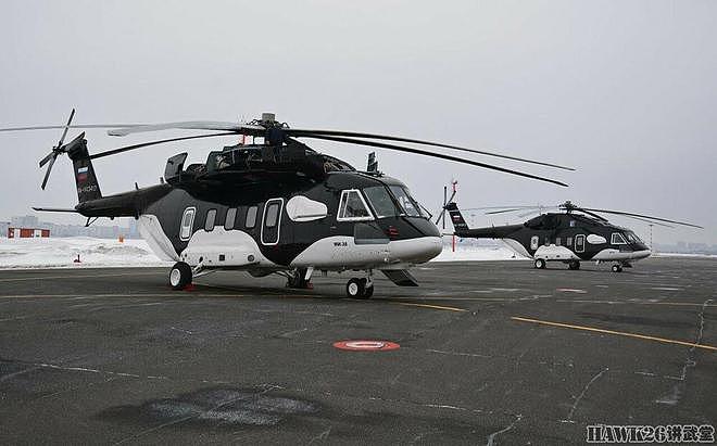 俄罗斯一公司接收米-38-4直升机 曾是总统机队订货 采用虎鲸涂装 - 1