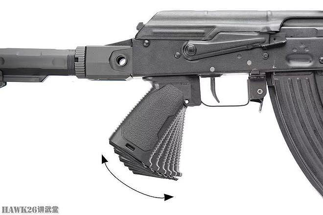 打击工业公司AK步枪多角度小握把 可自行调节倾角 提供完美功能 - 3