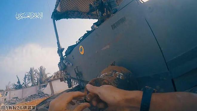 浅析：中国记者拍摄到以色列梅卡瓦坦克最新变化 又增加防磁条带 - 9