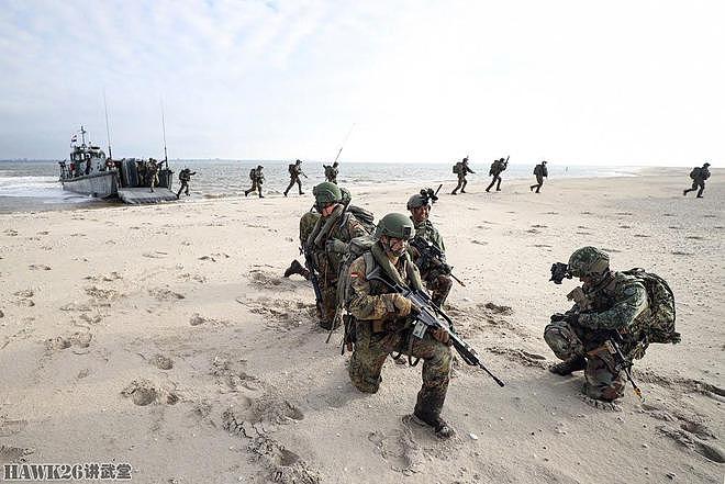 德国国防部发布两栖训练照片 与荷兰海军密切合作 演练抢滩登陆 - 6