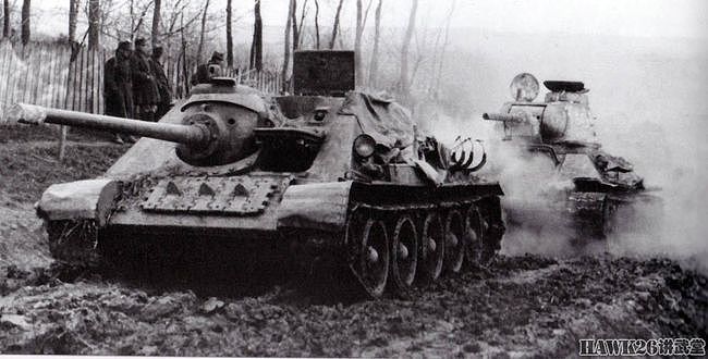 图说：SU-85坦克歼击车 源自T-34中型坦克 临危受命阻挡德军铁蹄 - 19