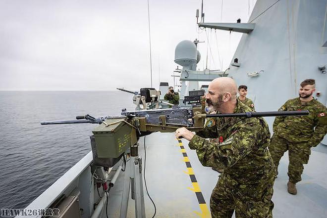 丹麦海军往机枪表面涂油 非常少见的谜之操作 推测防止水雾冻结 - 1