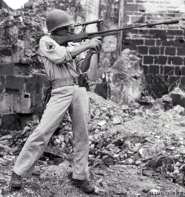有趣神秘的45A无托步枪 驻菲律宾美军的超前设计 仅剩下几张照片 - 6