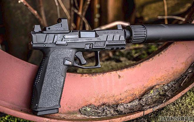 强大力量公司P24 LP24手枪 斯洛伐克简约设计风格 兼容格洛克弹匣 - 1