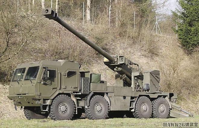 斯洛伐克与乌克兰联合研制卡车炮 155mm 52倍径 最大射程41千米 - 5