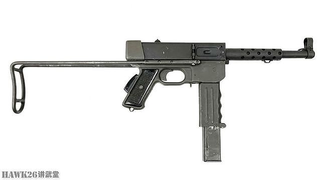 细看：法国MAT-49冲锋枪 弹匣仓可向前折叠 大量生产却成稀有型号 - 8