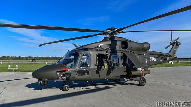 波兰接收第一批两架AW149“战线运输直升机”可配备地狱火导弹 - 1