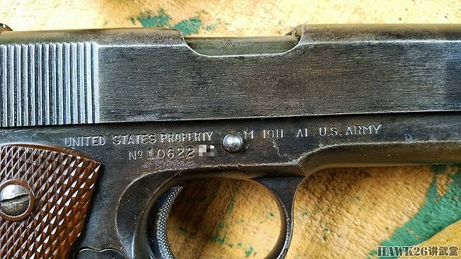 祖父留下的M1911A1手枪 特殊厂家原装品质 讲述二战老兵传奇经历 - 4