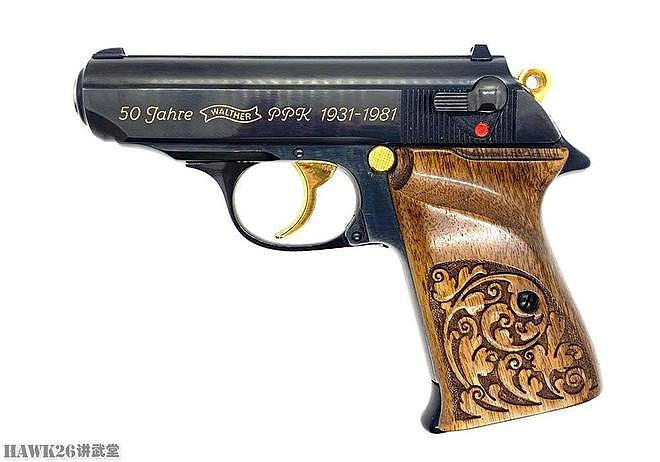 细看：瓦尔特PPK 50周年纪念款手枪 见证德国枪械制造的顶尖工艺 - 4