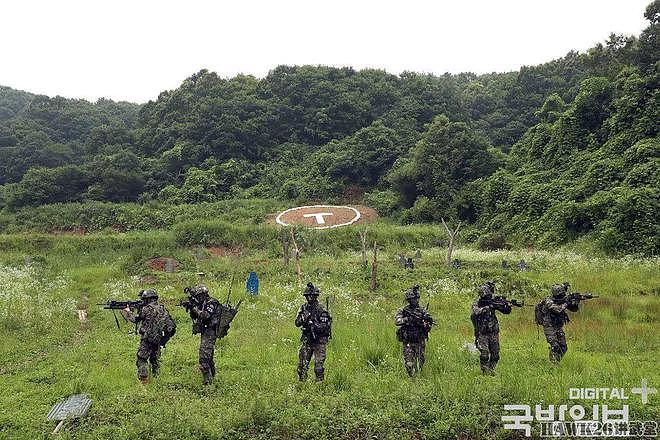 韩国第28师侦察营实战演习 如何伏击渗透部队 检验先进单兵装备 - 1