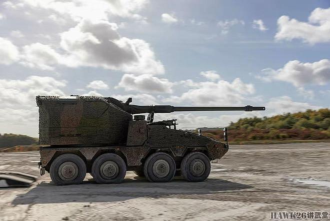 英国陆军“拳师犬”衍生型能力演示 RCH 155自行火炮保持神秘色彩 - 20