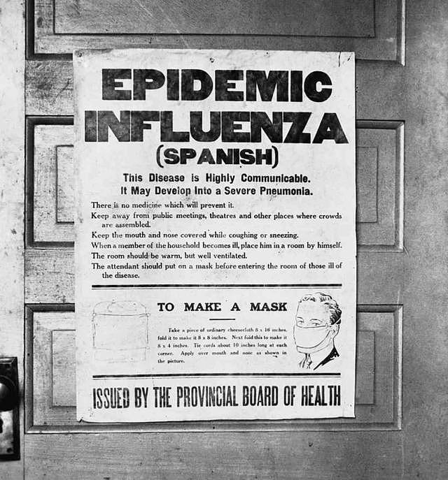 24张西班牙流感爆发时的老照片，展现了当时最真实的情况 - 9