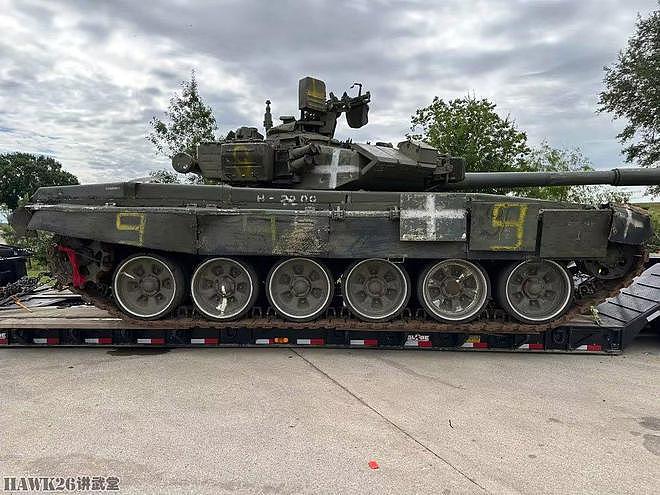 神秘的T-90A坦克再次上路 目的地阿伯丁测试中心 美军将进行评估 - 6