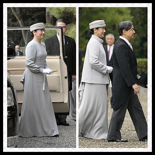 日本皇后气质很优雅， 虽然上了年纪了，穿的成熟却不显老 - 6