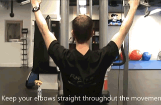 高位下拉增加背部发力感受的关键 - 3