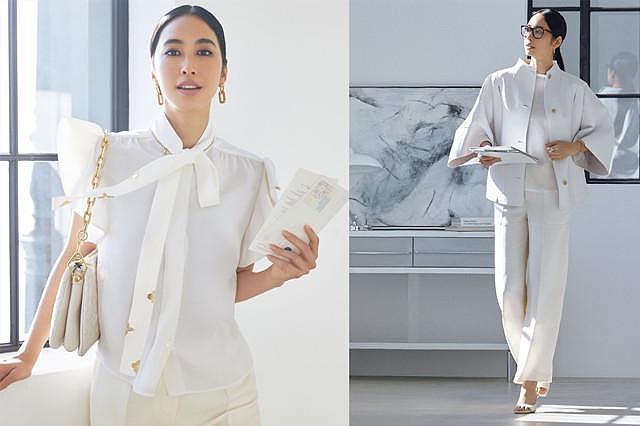 春夏第一件白衣如何选，40+女人更应注重面料，才能穿出高雅气质 - 5