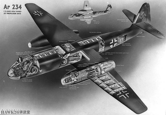 78年前 超越时代的Ar.234“闪电”首飞 世界第一架喷气式轰炸机 - 4