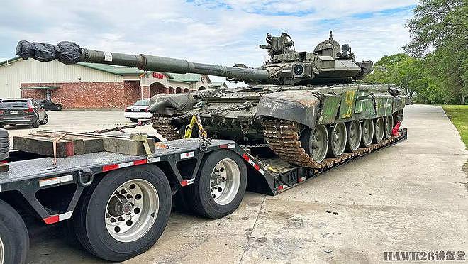 神秘的T-90A坦克再次上路 目的地阿伯丁测试中心 美军将进行评估 - 1