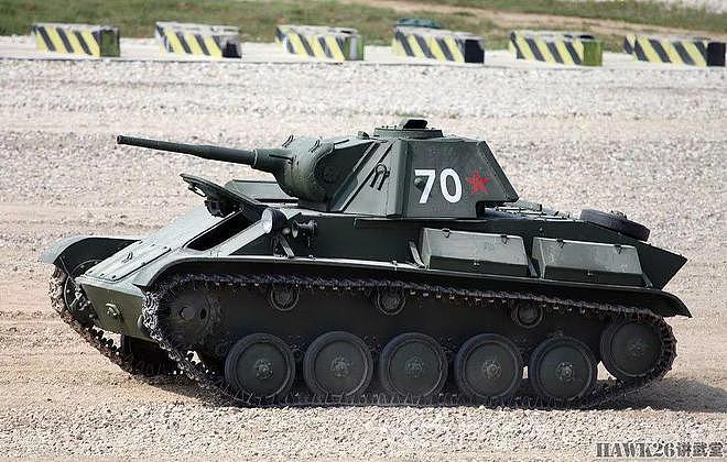 图说：苏联T-70轻型坦克 配备两台汽车发动机 意外成为制胜法宝 - 14