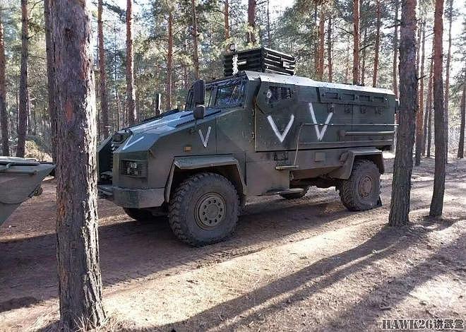 图说：俄军装备的缴获装甲车辆 来自多个国家“萨克森”遭到嫌弃 - 9