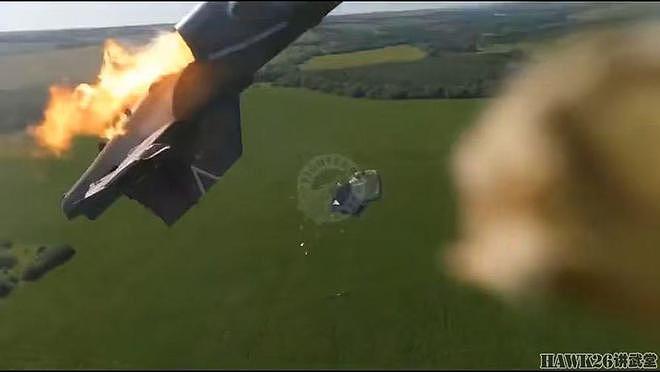 分析：俄军一架苏-25攻击机超低空坠毁 视频展示飞行员逃生过程 - 3