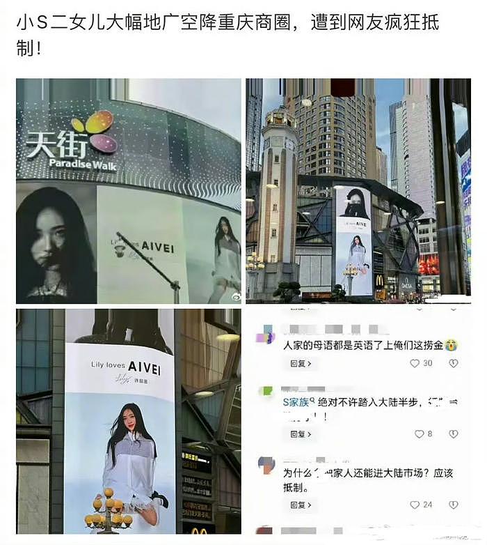 小S吹捧二女儿无底线，声称像林志玲亲生，遭群嘲长相俗气又谄媚 - 18