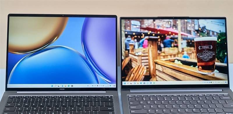 主流高端轻薄本对比测试：荣耀MagicBook V 14 VS. Yoga 14s 2021 - 4