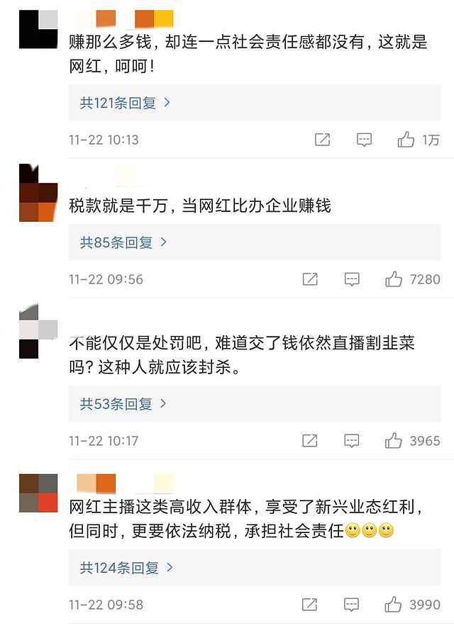 网红雪梨林珊珊被曝偷税漏税，共罚9300万！遭网友痛批无社会责任感 - 6